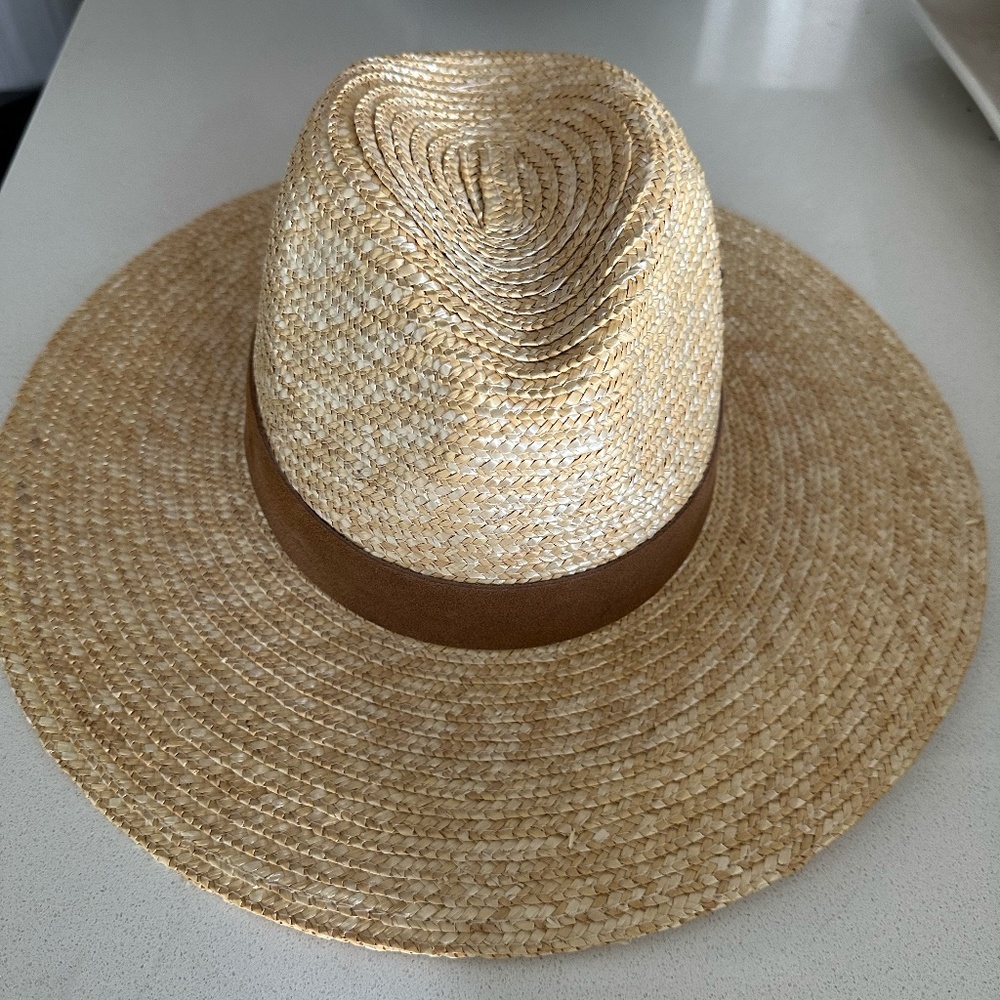 Gigi Pip Isla Straw Fedora - S/M 57